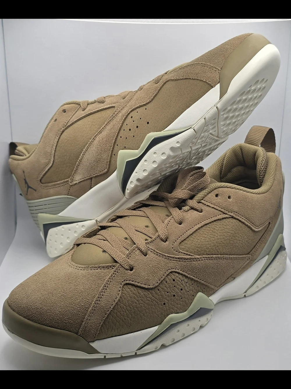Jordan MVP 92 Men's 13 Tan/Brown Suede Low-Top Sneakers